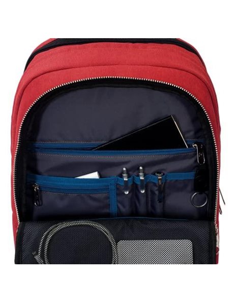 Office Backpack - Invicta @Work - Red - Biz L - Tablet and Laptop up to 15