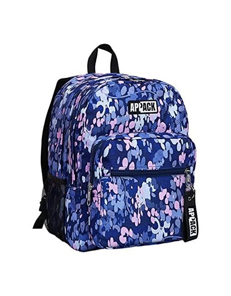 Appack Double Compartment Backpack, Enjoycy, Blue, 34 L, School and Leisure