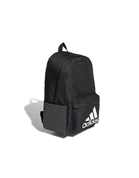 adidas Unisex Badge of Sport Backpack, Black/White, One size