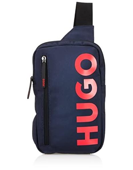 HUGO Mens Ethon Bl_monostrap N Backpack, Navy410, 16 cm x 5 cm x 27 cm