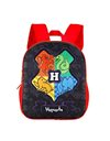 Harry Potter Dark Shield-Small 3D Backpack, Black, 11 x 26 x 31 cm, Capacity 8.5 L