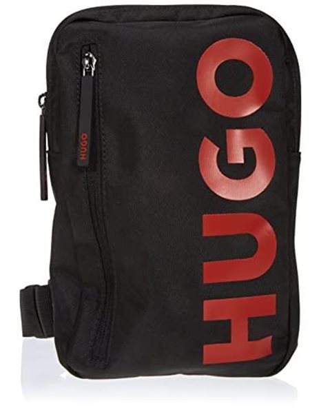 HUGO Mens Ethon Bl_monostrap N Backpack, Black 1, 16 cm x 5 cm x 27 cm