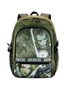 The Avengers Shout-FAN HS Fight Backpack, Military Green, 18 x 31 x 44 cm, Capacity 24 L