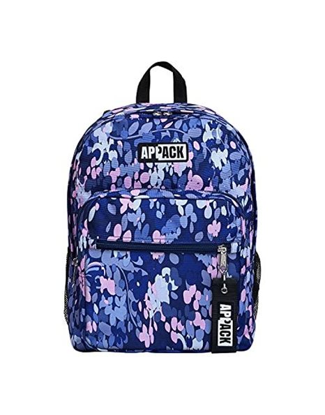 Appack Double Compartment Backpack, Enjoycy, Blue, 34 L, School and Leisure