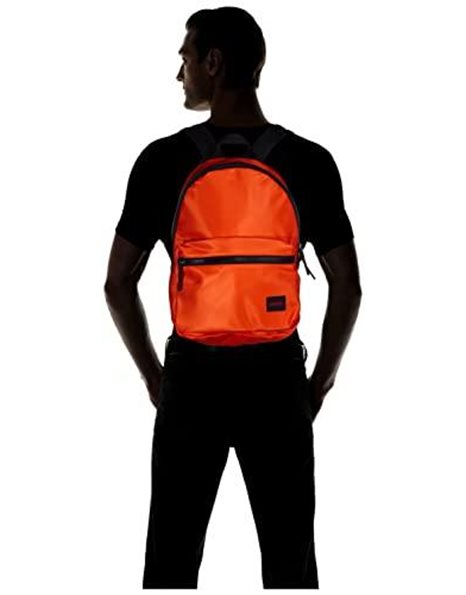 HUGO Mens Ethon 2.0N Backpack Recycled-fabric backpack with red logo label Size One Size