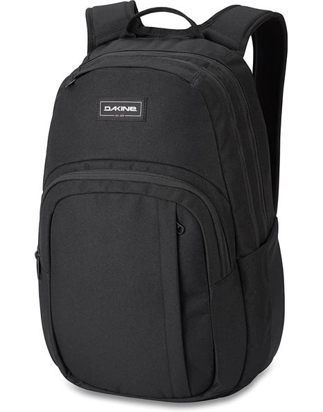 Dakine Backpack Campus M 25L Liter Black + Accessory Case Black - Black