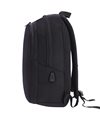 Adolfo Dominguez Daypack Gael Mens Laptop Backpack Black