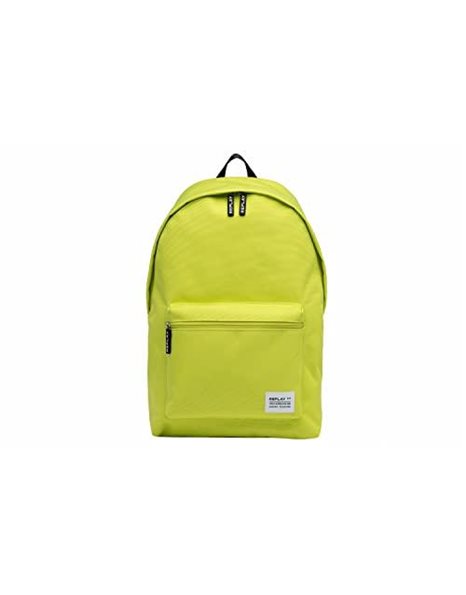 Replay Mens Fm3632 Backpack, 164 Lt Yellow Green, L 30 X H 45 X 12 D CM