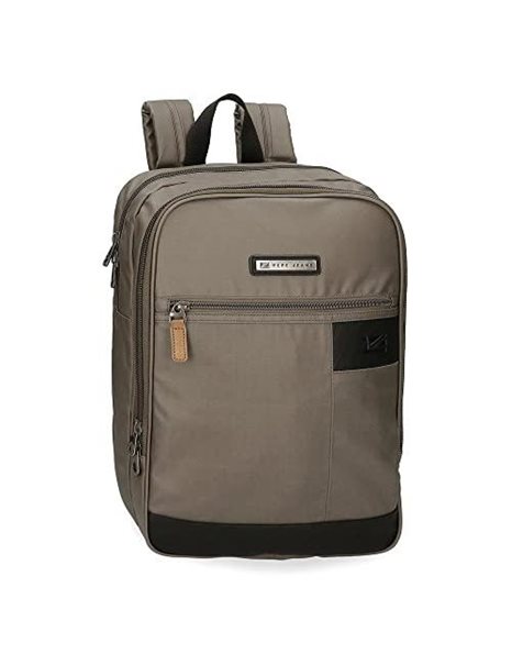 Pepe Jeans Bremen Laptop Backpack, brown, pc backpack