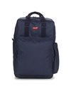 LEVIS FOOTWEAR AND ACCESSORIES Unisexs L-Pack Large Bags, Navy Blue, 29x20x45.5cm