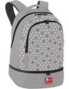 Derbystar Unisex - Adult Bundesliga v22 Backpack, Grey, Black, Red, 50 x 29.5 x 17.5 cm