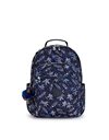 Kipling Seoul, Large Backpack with Laptop Protection 15 Inch, 44 cm, 27 L, Surf Sea PRT