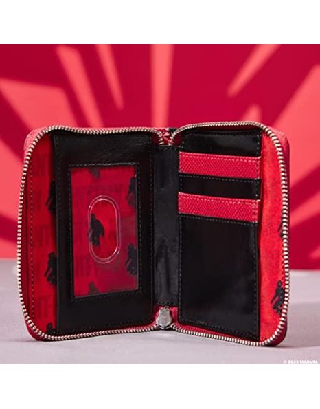Loungefly Marvel - Ant-Man - Ant-Man - Wallet - Amazon Exclusive - Cute Collectable Purse - Gift Idea - Card Holder with Multiple Card Slots - Official Merchandise - for Girls and Women and Ladies