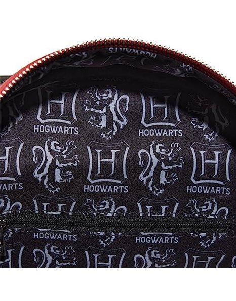 Loungefly Warner Brothers - Harry Potter - Gryffindor With Wand - Backpack - Amazon Exclusive - Premium Vegan Leather - Gift Idea - Official Merchandise - for Boys, Girls Men and Women - Movies Fans