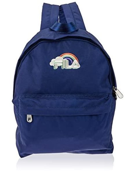FILA Unisex Kids Beihai Rainbow Mini Backpack Malmo, Medieval Blue, OneSize