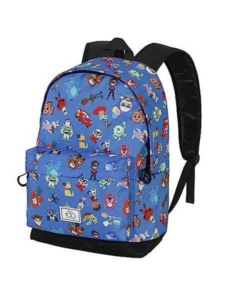 Disney 100 Family-FAN HS Backpack 2.0, Blue, 18 x 30 x 41 cm, Capacity 22 L