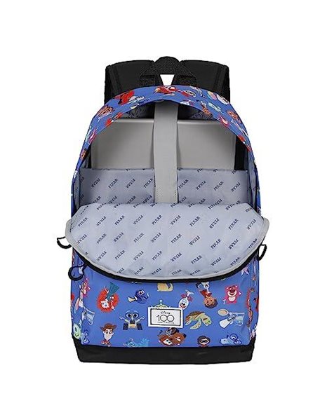 Disney 100 Family-FAN HS Backpack 2.0, Blue, 18 x 30 x 41 cm, Capacity 22 L
