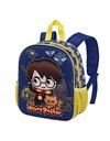 Harry Potter Beasty Friends-Small 3D Backpack, Blue, 11 x 26 x 31 cm, Capacity 8.5 L