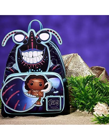 Loungefly Disney - Moana - Tomatoa Maui - Backpack - Amazon Exclusive - Premium Vegan Leather - Gift Idea - Official Merchandise - for Boys, Girls Men and Women - Movies Fans