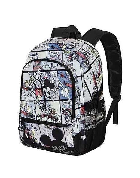 Mickey Mouse Ink-FAN Fight Backpack 2.0, Multicolour, 18 x 31 x 44 cm, Capacity 24 L