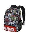 Marvel Legacy-FAN Fight Backpack 2.0, Multicolour, 18 x 31 x 44 cm, Capacity 24 L