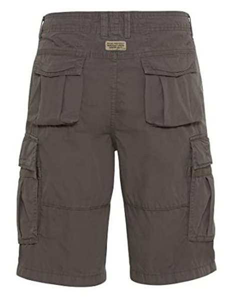 camel active Mens 496075/1f12 Cargo Shorts, Grey (Shadow Grey), 33W