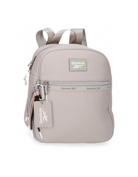 Reebok Tina Adaptable Backpack Gray 24x28x10 cms Synthetic Leather 6,72L