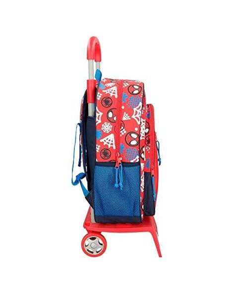 Marvel Spidey and Friends Backpack, red, One Size, Backpack 40 + trolley