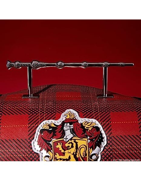 Loungefly Warner Brothers - Harry Potter - Gryffindor With Wand - Backpack - Amazon Exclusive - Premium Vegan Leather - Gift Idea - Official Merchandise - for Boys, Girls Men and Women - Movies Fans