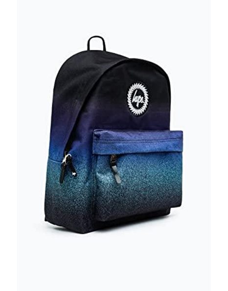 HYPE UNISEX BLUE SPECKLE FADE CREST BACKPACK