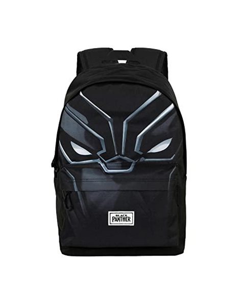 Black Panther Wakanda-FAN HS Backpack 2.0, Black, 18 x 30 x 41 cm, Capacity 22 L
