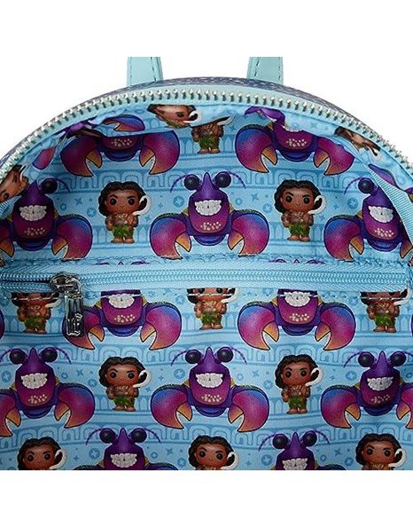 Loungefly Disney - Moana - Tomatoa Maui - Backpack - Amazon Exclusive - Premium Vegan Leather - Gift Idea - Official Merchandise - for Boys, Girls Men and Women - Movies Fans