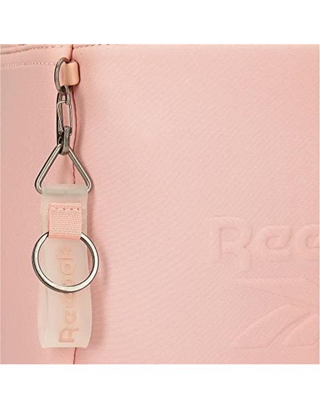 Reebok Noah Crossbody bag with flap Pink 28x18x8 cms Polyester