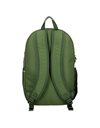 Reebok Arlie Backpack Double Compartment Green 33x48x17cm Polyester 26.93L, Green, One Size, Double Backpack Compartment