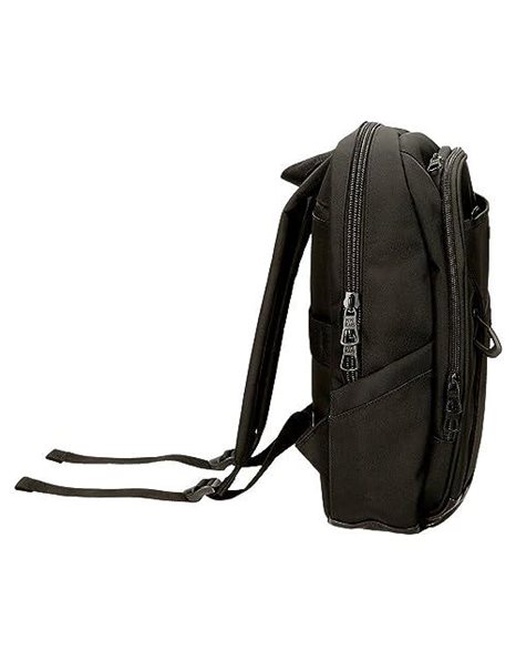 Pepe Jeans Leighton Luggage- Mens Messenger Bag, Black/White, One Size, Laptop Backpack