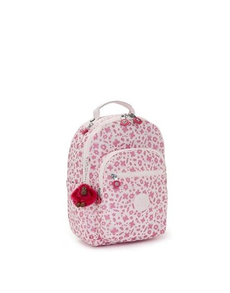 Kipling Seoul S Backpacks, 25.5X16X35, Magic Floral (Pink)