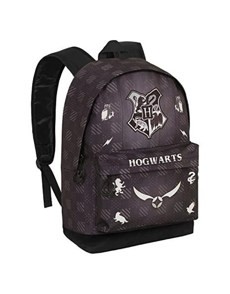 Harry Potter Hogwarts-FAN HS Backpack 2.0, Brown, 18 x 30 x 41 cm, Capacity 22 L