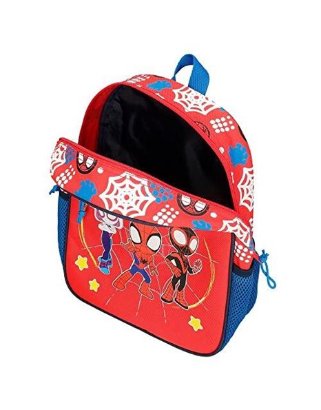 Marvel Spidey and Friends Backpack, red, One Size, Backpack 33 + trolley