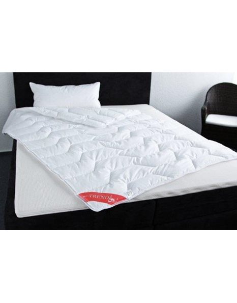 Badenia Trendline Basic 885721010 Bed Comfort Duvet Boilproof Light Summer Duvet 135 x 200 cm White
