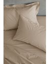 Catherine Lansfield Easy Iron Percale Combed King Fitted Sheet Natural
