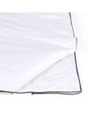 Pikolin Home Duvet Cover/Goose Down Duvet 96%, 100% Cotton Percale Cover, 220 g/m2, white, Lit 160 - 250 x 220 cm