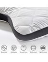 Pikolin Home – Memory Foam Pillow for Shoulders, Anti-Allergy, with Double Case, Medium Firmness, 40 x 60 cm, Height 12 cm