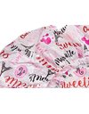 CTI Fitted Sheet Miraculous Ladybug Marinette Cotton, 190 x 90 cm Red