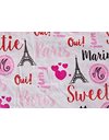 CTI Fitted Sheet Miraculous Ladybug Marinette Cotton, 190 x 90 cm Red
