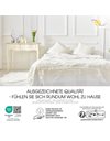 aqua-textil Soft Touch All-Year Duvet, 220 x 240 cm, Quilted Breathable Blanket Winter Summer