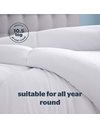 Silentnight Deep Sleep Duvet 10.5 Tog - All Year Round Soft Fluffy Comfortable Duvet - Hypoallergenic Machine Washable - Single, White, 444729GE