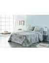 VIALMAN Lightweight Bedspread Sofia 30 Double Bed | Quilt Coverlet Colour Taupe | Quilt size 230 x 270 cm, Bedspread Bed & Sofa Throw Taupe