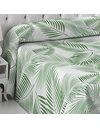 VIALMAN Lightweight Bedspread Sofia 30 Single Bed | Quilt Coverlet Colour Green | Quilt size 180 x 270 cm, Bedspread Bed & Sofa Throw Green