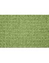 Emma Barclay Honeycomb - Recycled Cotton Plain Waffle Textured Chair Sofa Setee Throw Over Blanket in Pistachio Green - 50x60 (127x152cm)