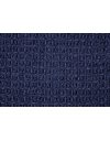 Emma Barclay Honeycomb - Recycled Cotton Plain Waffle Textured Chair Sofa Setee Throw Over Blanket in Navy Blue - 70x100 (178x254cm)
